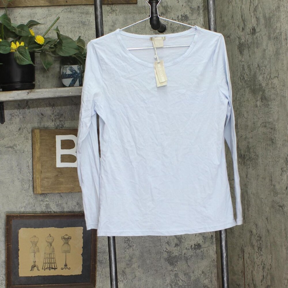 Ink+ivy Womens Loungewear Shirt Top IIW16133S Arctic Ice Blue M